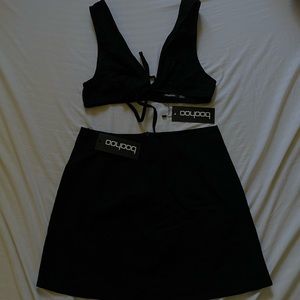 Boohoo Black Set Co-Ord